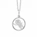 Aagaard stjernetegn jomfruen vedhæng med halskæde i sølv