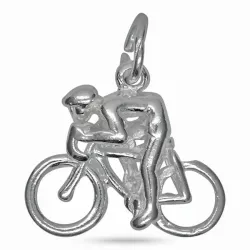 cykel vedhæng i sølv